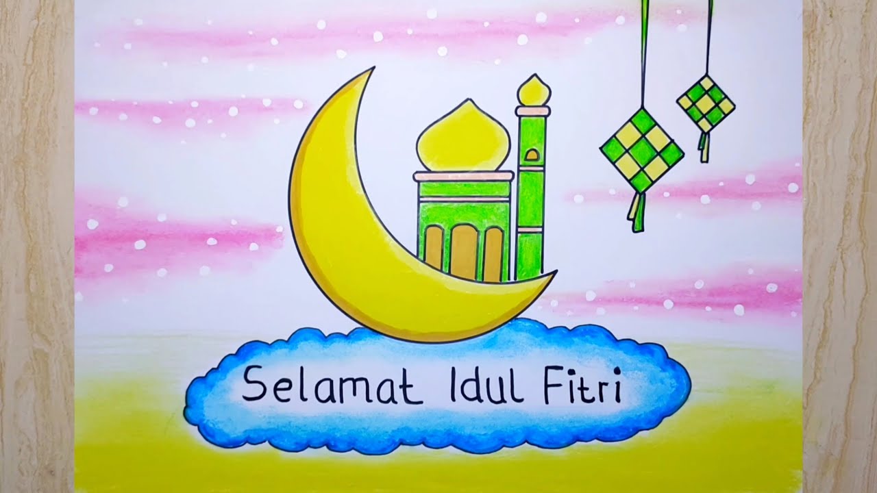Cara membuat poster idul fitri 2023 - POSTER IDUL FITRI - YouTube