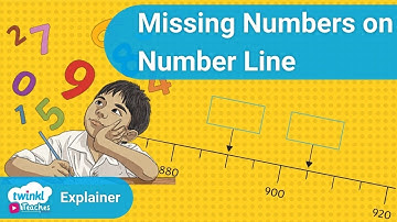 Missing Numbers on a Number Line up to 1000