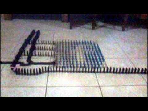 Logos in Paper Dominoes (Screenlink)
