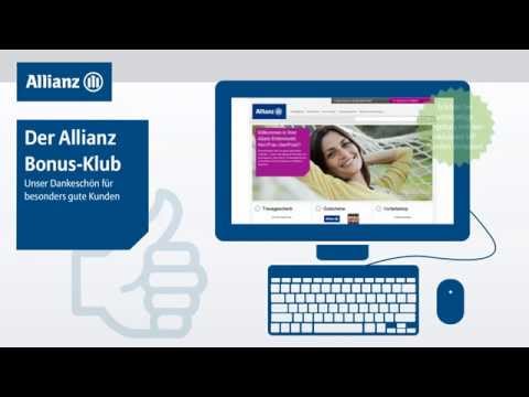 Allianz Bonus-Klub - unser Dankeschön an besonders gute Kunden