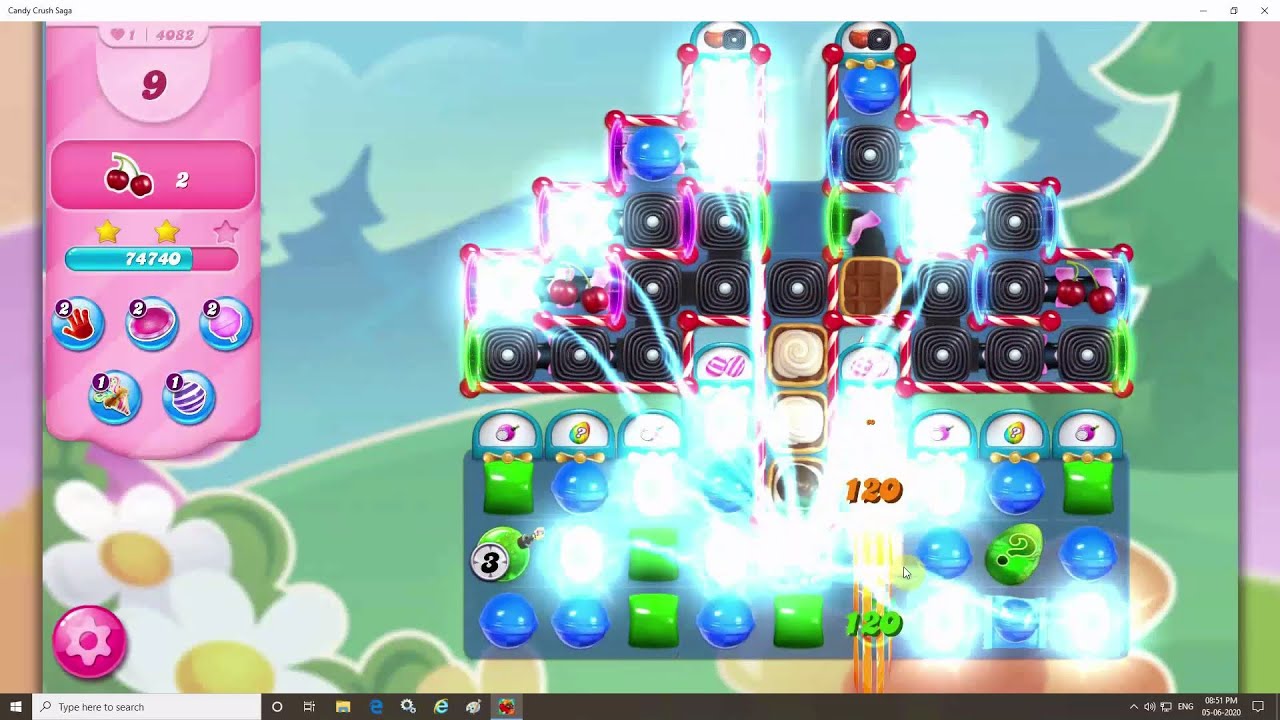 Candy Crush Saga Level 4082 NO BOOSTER