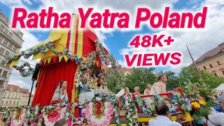 Hare Krishna Festival Ratha Yatra Poland, #Geetvlogs #iskonpoland #iskon