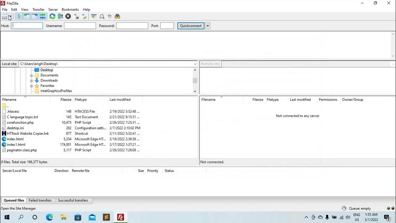 How to Export FileZilla (FTP) Configuration File - YouTube