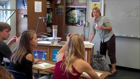 Trigonometry Lesson Creating Reference Triangles