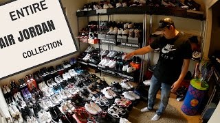 ENTIRE JORDAN SNEAKER COLLECTION!! (2017)