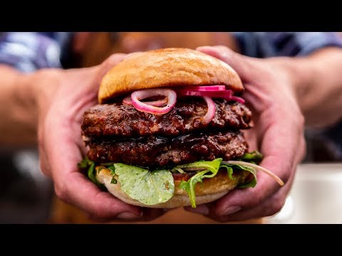Whiskey Coffee Burger - - How To Grill Burgers