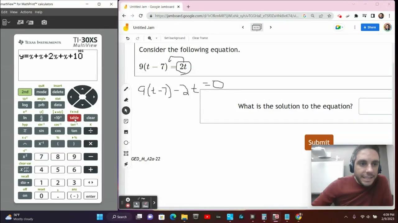 1 Solve difficult Math GED questions QUICKLY using ONLY the GED calculator! YouTube