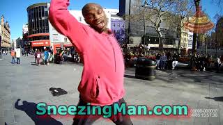 Amazing Entertainer | street performer | London | Crazy women