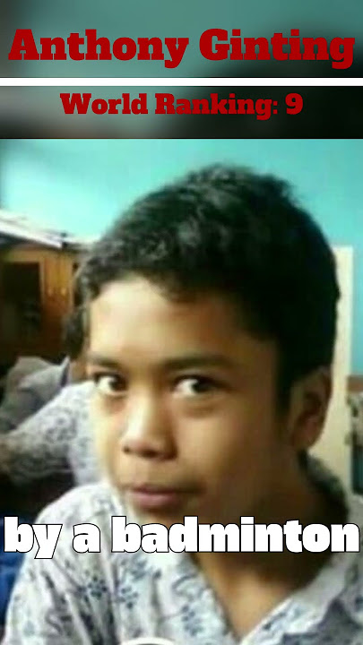 How Ginting started badminton  #badminton #olympics #ginting