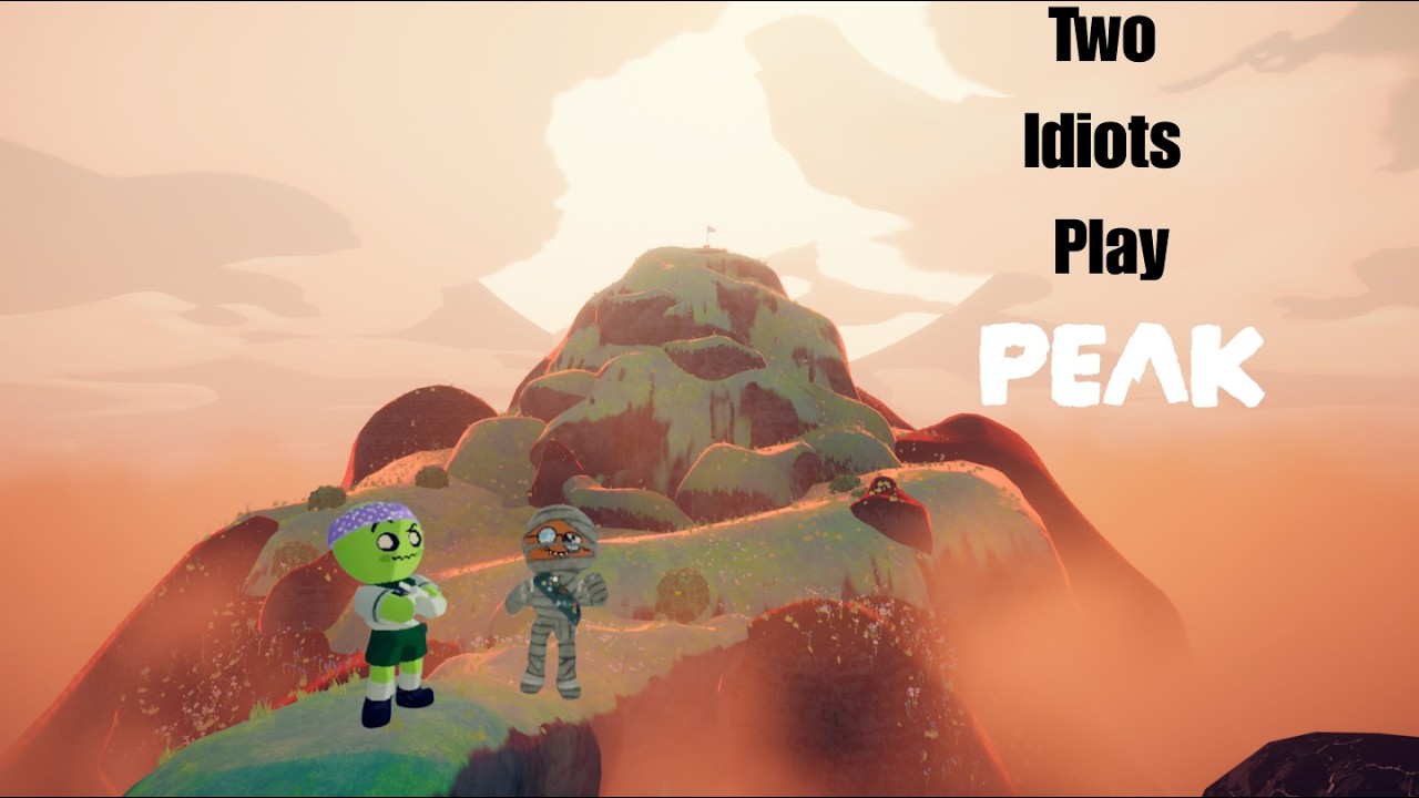 TWO idiots play PEAK! - YouTube