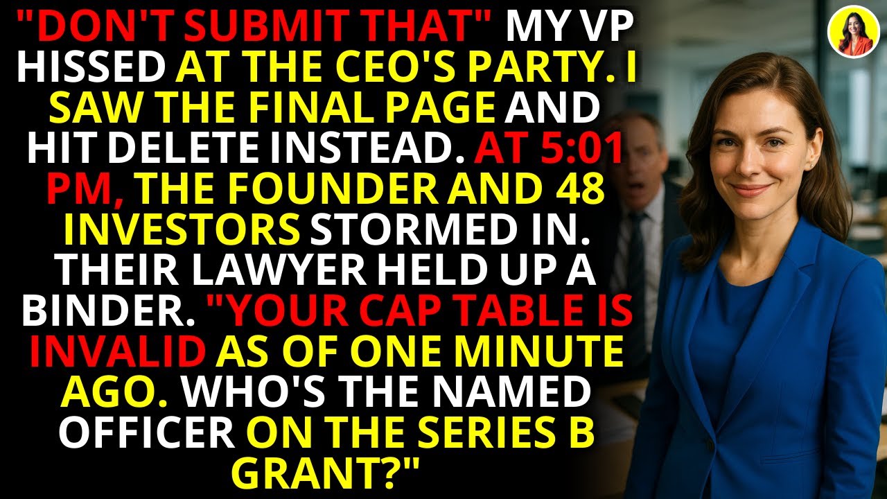 Я удалил мошенническую таблицу капитализации моего вице-президента и занял его должность 💼 | #Кор...