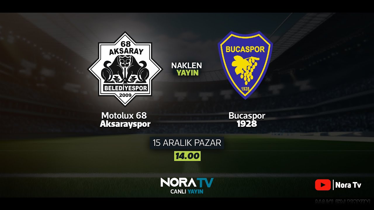 Motolux 68 Aksarayspor - Bucaspor 1928 (2-1) Maç Özeti | 2. LİG KIRMIZI GRUP ‪ @Noratelevizyonu