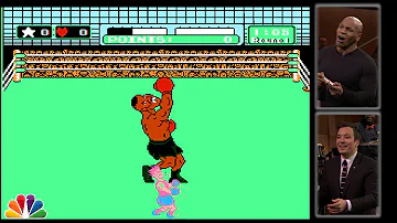 Mike Tyson Tries to Beat Himself in Punch-Out!!