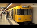 U-Bahn Berlin - U-Bahnhof Bismarckstraße U2+U7 [HD 1080p]