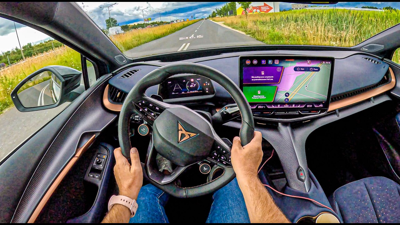 NEW Cupra Tavascan VZ 2025 (340 hp AWD) | POV Test Drive 