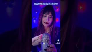 Escovinha de hamster #asmr #relax #tingles #mouthsounds