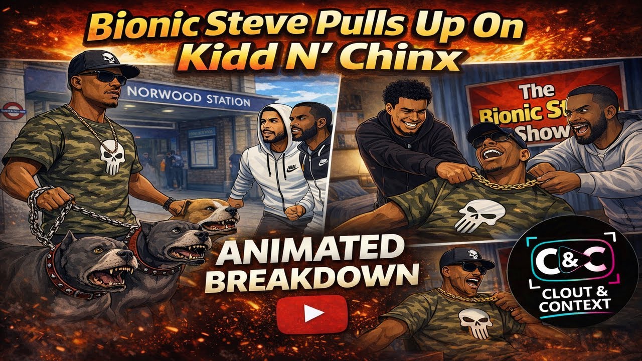 Bionic Steve PULLS UP Looking for KIdd N' Chinx!