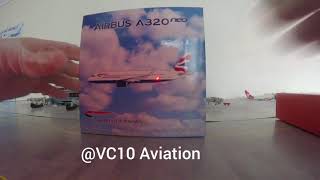 Phoenix Models 1/400 Scale British Airways A320-200Neo Unboxing