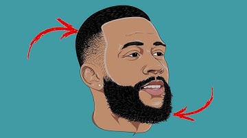 Mastering Realistic Vector Hair: Step-by-Step Adobe Illustrator Tutorial | #vectorhairdrawing