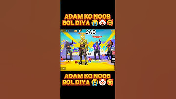 Adam power⚡⚡ noob to pro tips and tricks😱😱#shorts #freefire