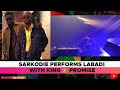 Sarkodie performs labadi with king promise at rapperholic concert