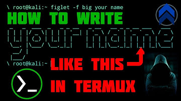 How to write your name in TERMUX.(NO ROOT)|BY:~ I ∆M SØLØ