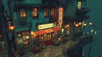 Study & Sleep Rain Mix – Authentic 80s/90s Japanese Lofi | Rainy Ryokan