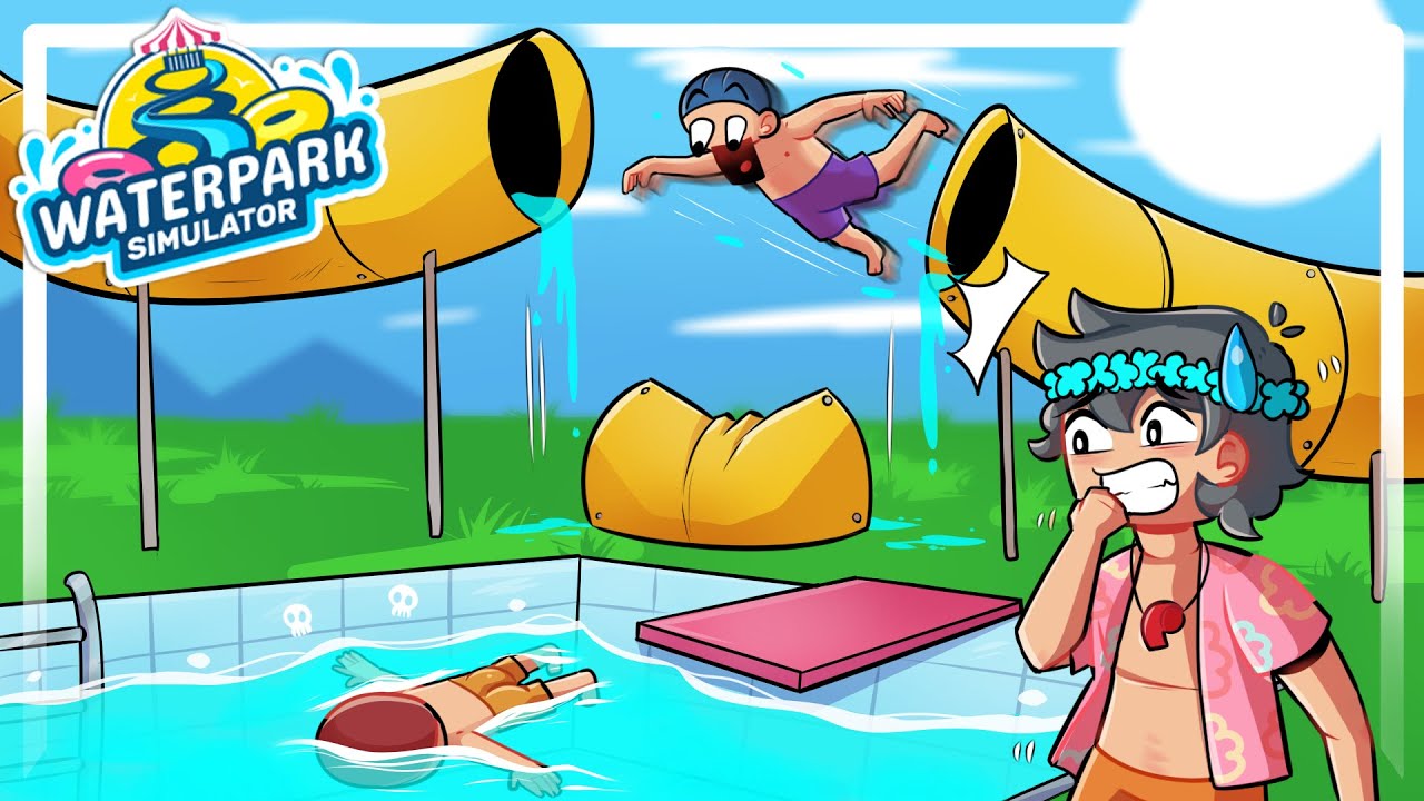 J'AI DÛ FERMER MON PARC AQUATIQUE À CAUSE DE CE TOBOGGAN... (Waterpark Simulator)