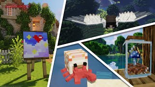 Cute Minecraft Mods you NEED to try ASAP! 🦀🎨