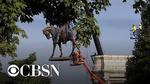 Virginia removes Robert E. Lee statue from Richmon...