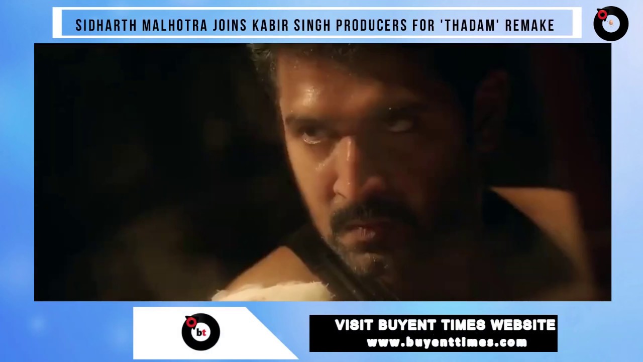 Sidhartha | Kabir Sing Producers for "THADAM" | Buyent Cinema