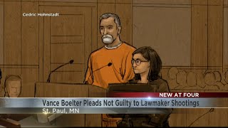 Accused shooter Vance Boelter pleads not guilty to murder charges