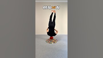 Parkour VS Ai… which one is fake? 🤣