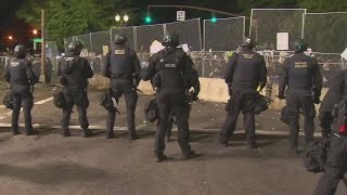 Behind police lines: FOX 12 camera captures Portland protest from the officers' perspective