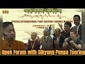 Open Forum With Sikyong Penpa Tsering Special International Tibet Support Groups Meeting 2026 Open Forum With Sikyong Penpa Tsering Special International Tibet Support Groups Meeting 2026