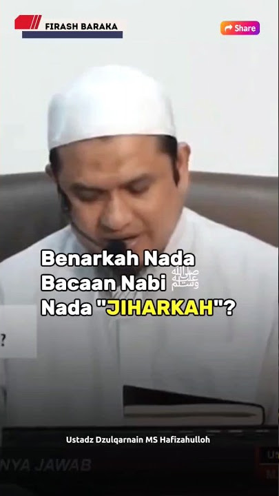 Nada Jiharkah Nada Bacaan Nabi Muhammad ﷺ? - Ustadz Dzulqarnain Muhammad Sunusi #quran #dakwah