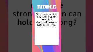 Mind-Bending Riddles That'll Leave You Stumped! 🤯 | Can You Solve Them? #shorts  #logicpuzzle #facts
