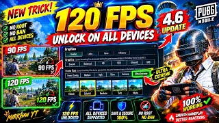 Unlock 120 FPS in PUBG Mobile 4.6 🔥 100% Working Method 🤩 No Ban 🔥 No Root 🤩 Unlock 165 fps screenshot 2