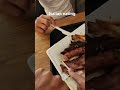 eating in an Italian market in Italy. Smash burger, pork roast &amp; tonkatsu #shorts #mukbang #asmr