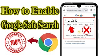 How to turn Google Chrome safe search on and off - Updated 2022 screenshot 1