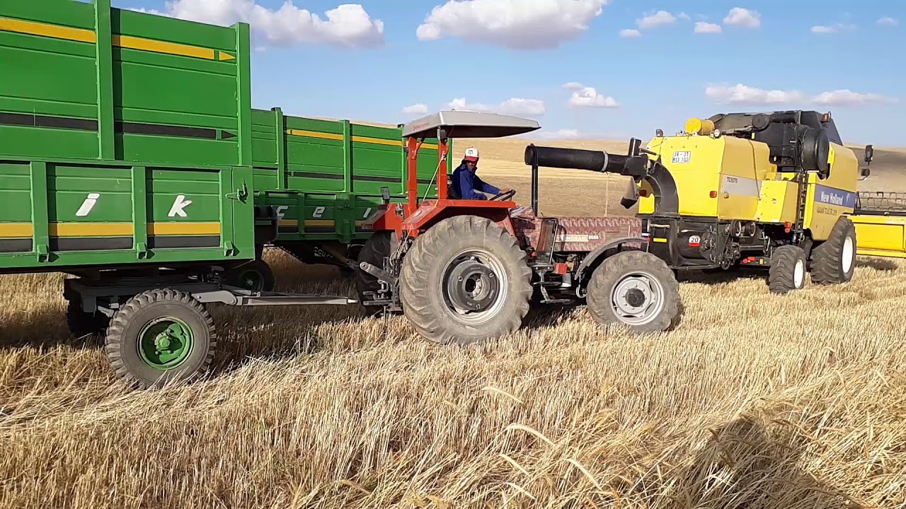 New holnand tc 5070 biçerdöver samanlı