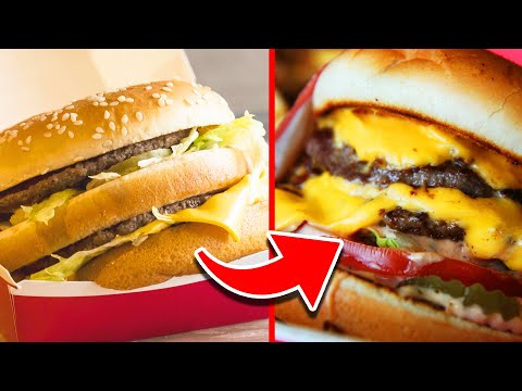 10 Fast Food Hamburgers Ranked From WORST to BEST