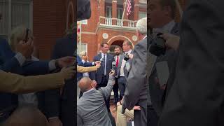 Mike Howell Talks to Press After Victory in Anne Arundel County Circuit Court Howell v Maryland