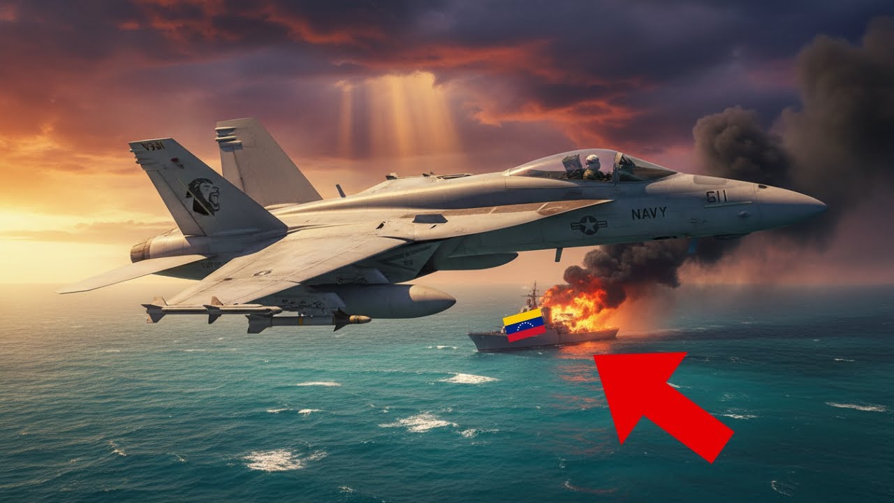 When US Navy Destroyed Venezuelan Warship in Caribbean