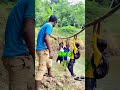 Dangling Over Water for $40,000! (Extreme Challenge) 💰 #fun  #funny#shorts#comedy#viral