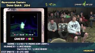 Luigi's Mansion :: SPEED RUN (0:14:23) (Glitched) [GCN] by lukehhhh #AGDQ 2014