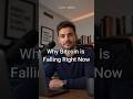 Why Bitcoin is Falling Right Now 📉#Shorts