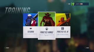 Overwatch-competitive practice range