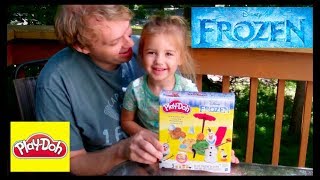 Disney Frozen Play-Doh Summertime Olaf Unboxing Fun For Kids