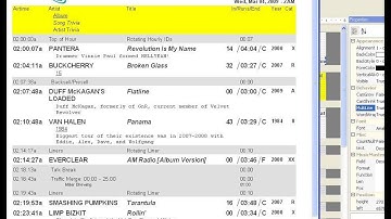 MusicMaster Webinar - Program Settings and General Functions: Custom Reports and Log Designs